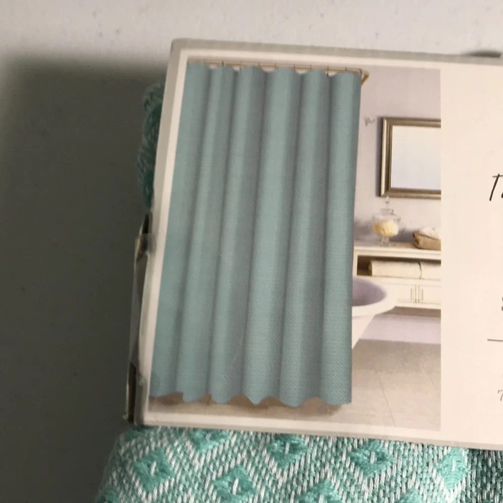 - DYNASTY SHOWER CURTAIN, THE YARN DYED COLLECTION